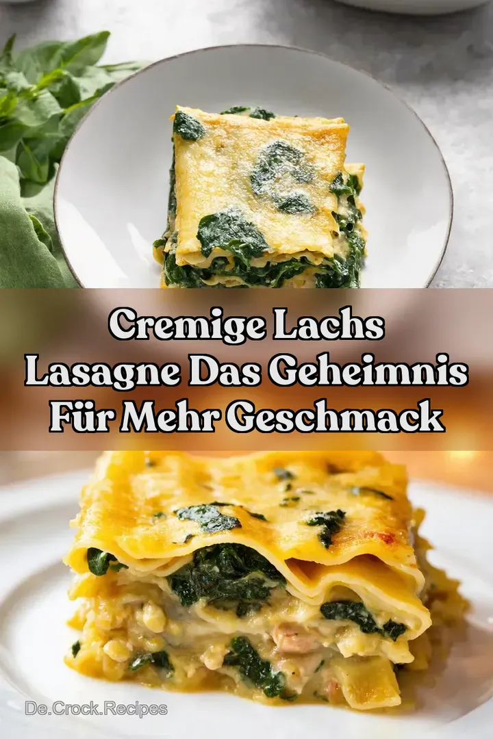 Cremige Lachs Lasagne Das Geheimnis f&uuml;r mehr Geschmack