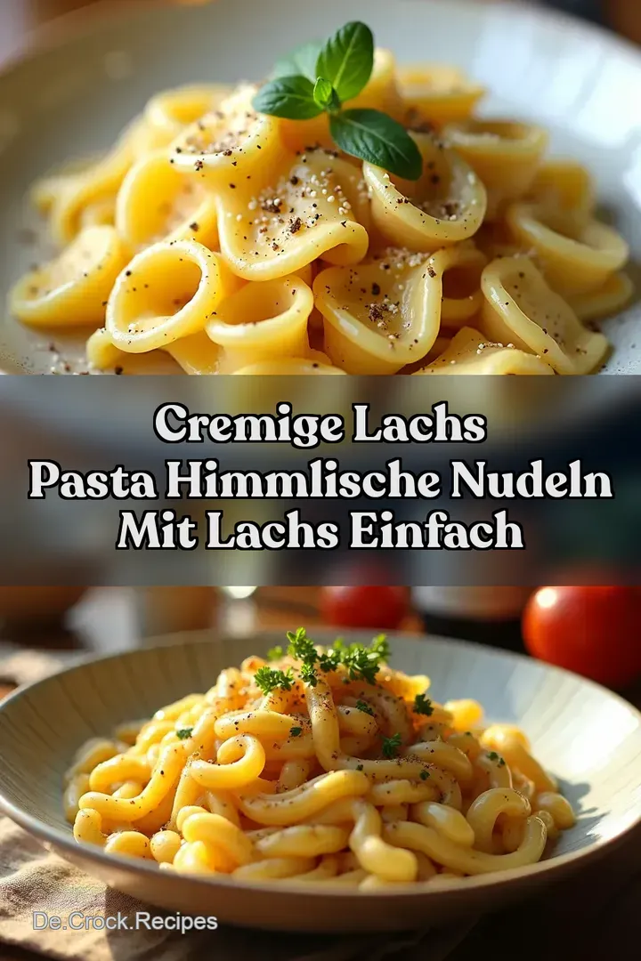 Cremige Lachs Pasta Himmlische Nudeln Mit Lachs Einfach