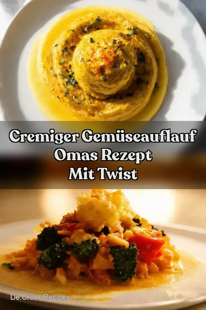 Cremiger Gem&uuml;seauflauf Omas Rezept mit Twist
