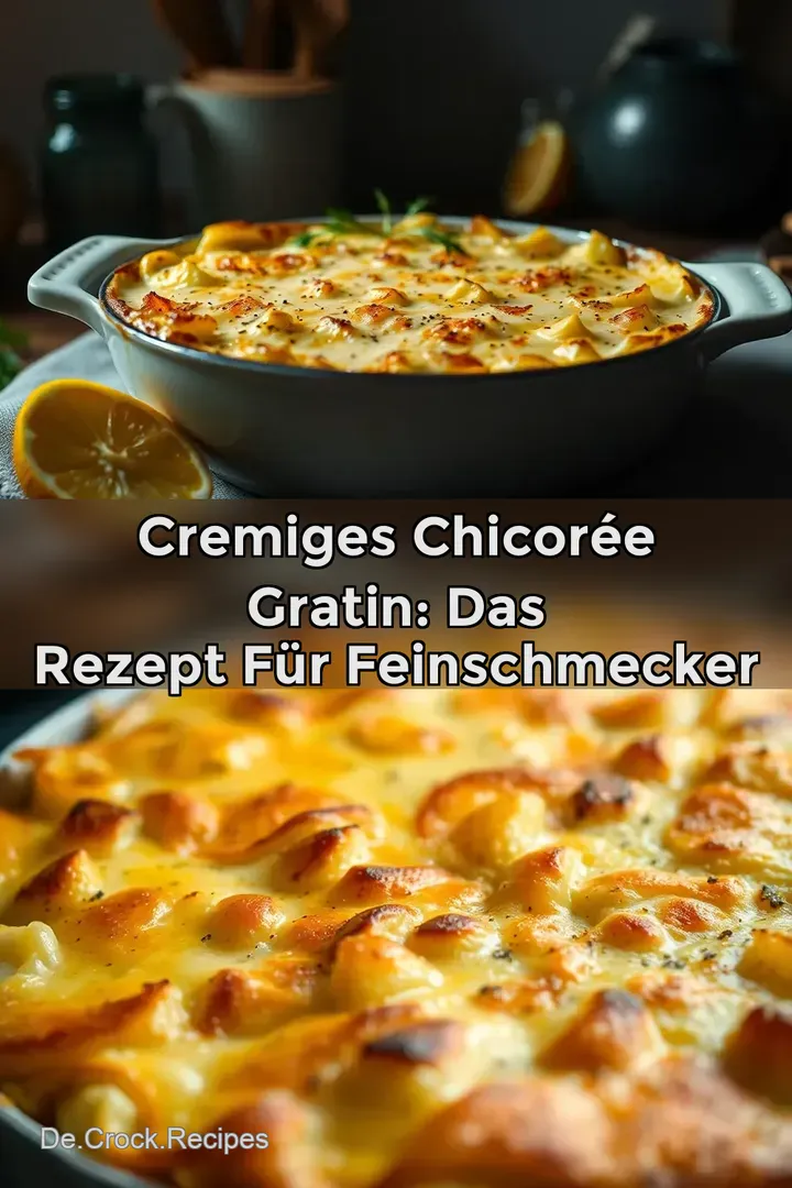 Cremiges Chicorée Gratin: Das Rezept für Feinschmecker