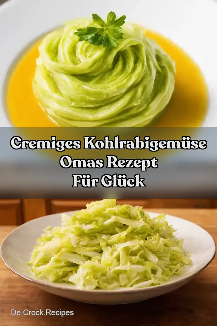 Cremiges Kohlrabigem&uuml;se Omas Rezept f&uuml;r Gl&uuml;ck