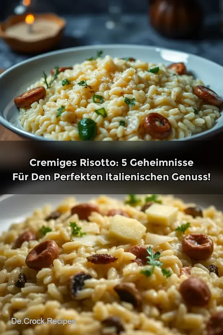 Cremiges Risotto: 5 Geheimnisse für den perfekten italienischen Genuss!