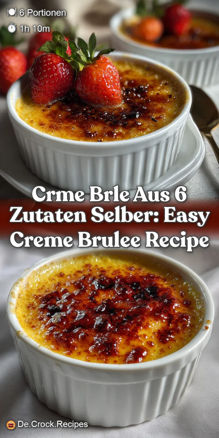 Close-up of cr&egrave;me br&ucirc;l&eacute;e's caramelized crust, glistening in the light, a tantalizing glimpse of the creamy, rich custard b...