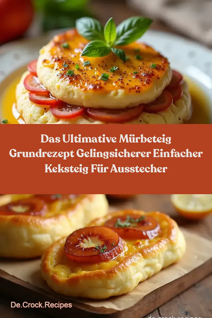 Das Ultimative M&uuml;rbeteig Grundrezept Gelingsicherer Einfacher Keksteig f&uuml;r Ausstecher