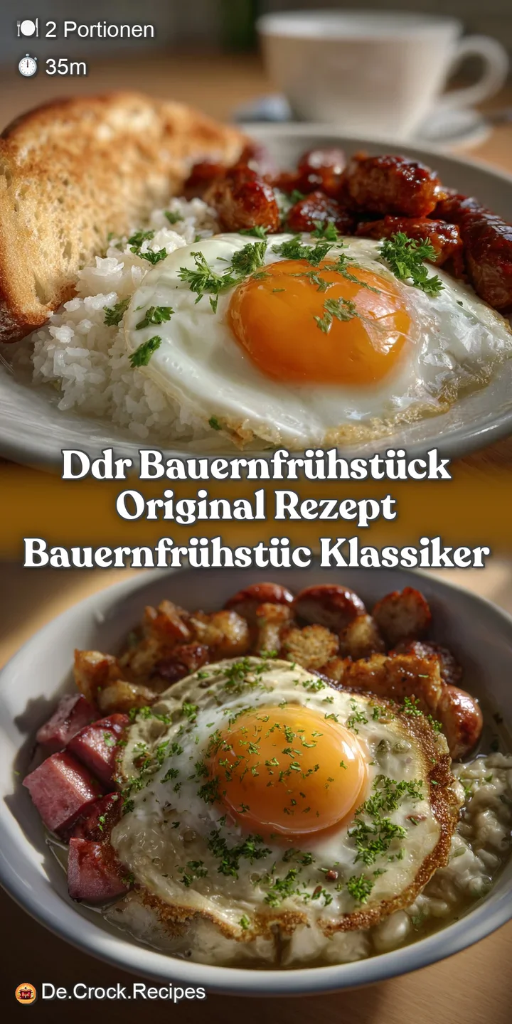 DDR Bauernfr&uuml;hst&uuml;ck Original Rezept Bauernfr&uuml;hst&uuml;c Klassiker