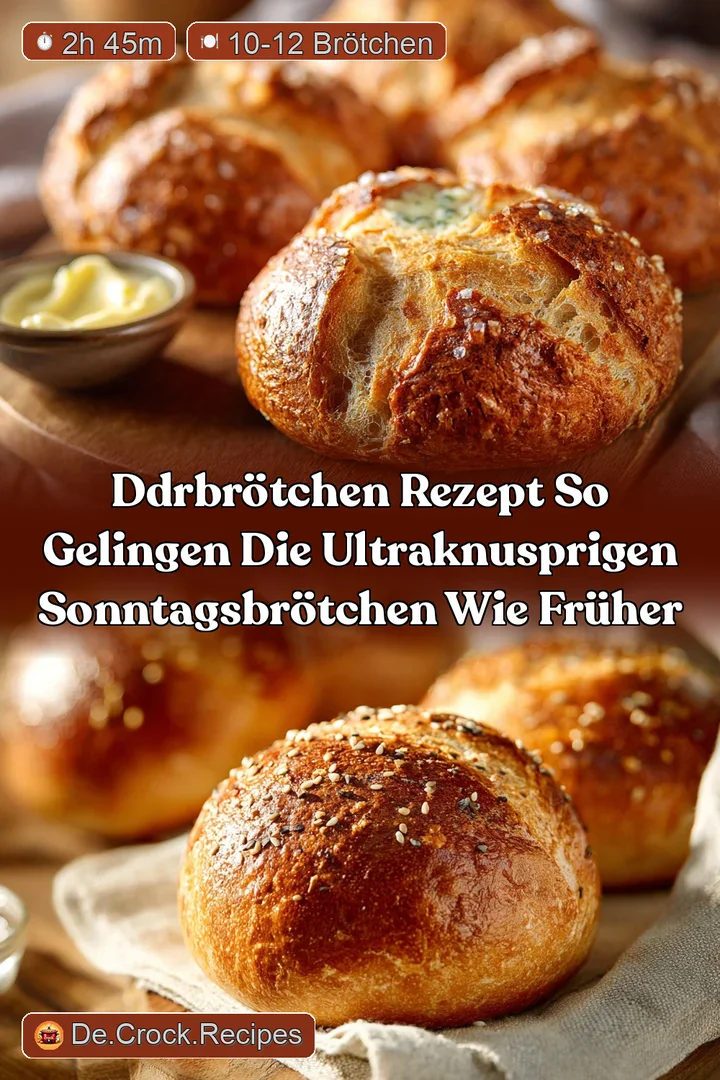 DDRBr&ouml;tchen Rezept So gelingen die ultraknusprigen Sonntagsbr&ouml;tchen wie fr&uuml;her