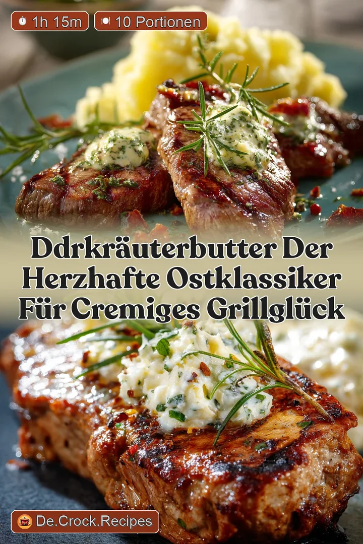 DDRKr&auml;uterbutter Der herzhafte OstKlassiker f&uuml;r cremiges GrillGl&uuml;ck
