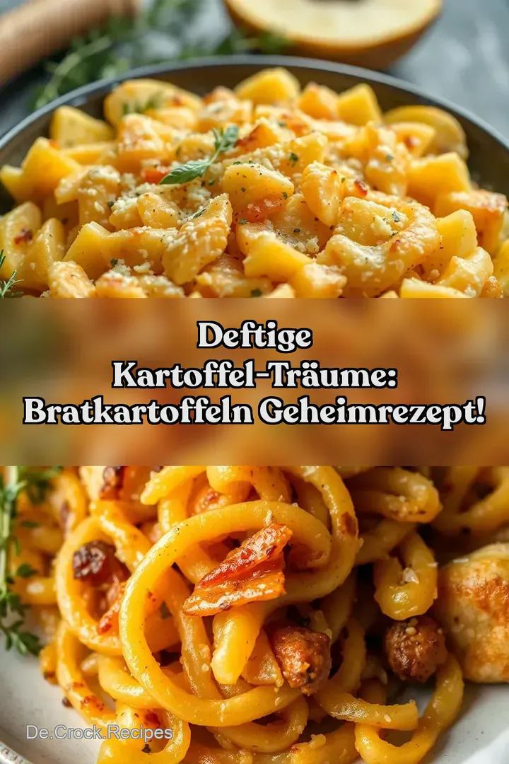 Deftige Kartoffel-Träume: Bratkartoffeln Geheimrezept!