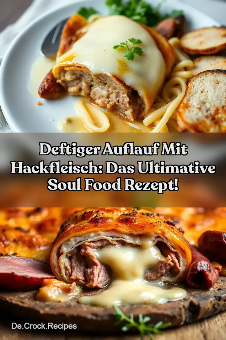 Deftiger Auflauf mit Hackfleisch: Das Ultimative Soul Food Rezept!