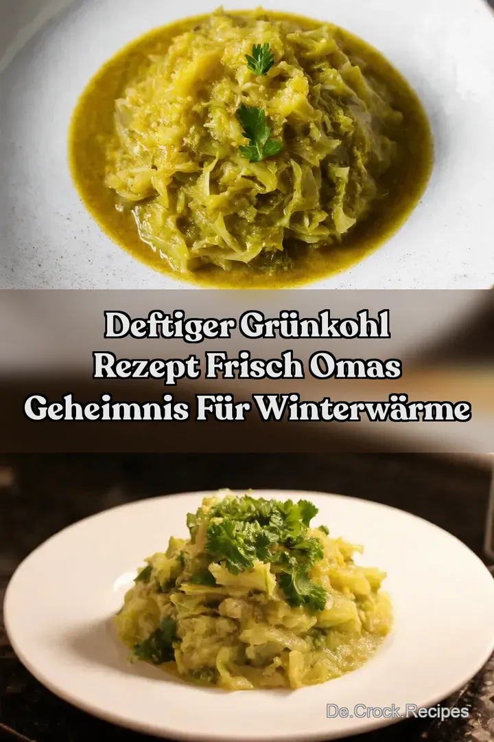 Deftiger Gr&uuml;nkohl Rezept Frisch Omas Geheimnis f&uuml;r Winterw&auml;rme