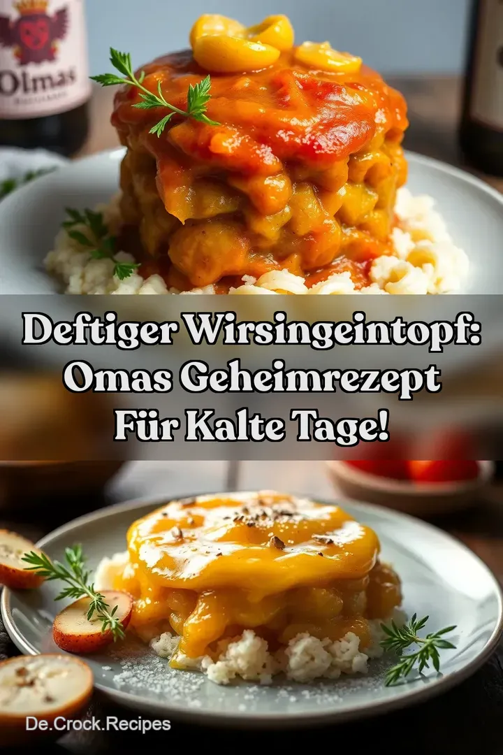 Deftiger Wirsingeintopf: Omas Geheimrezept für kalte Tage!