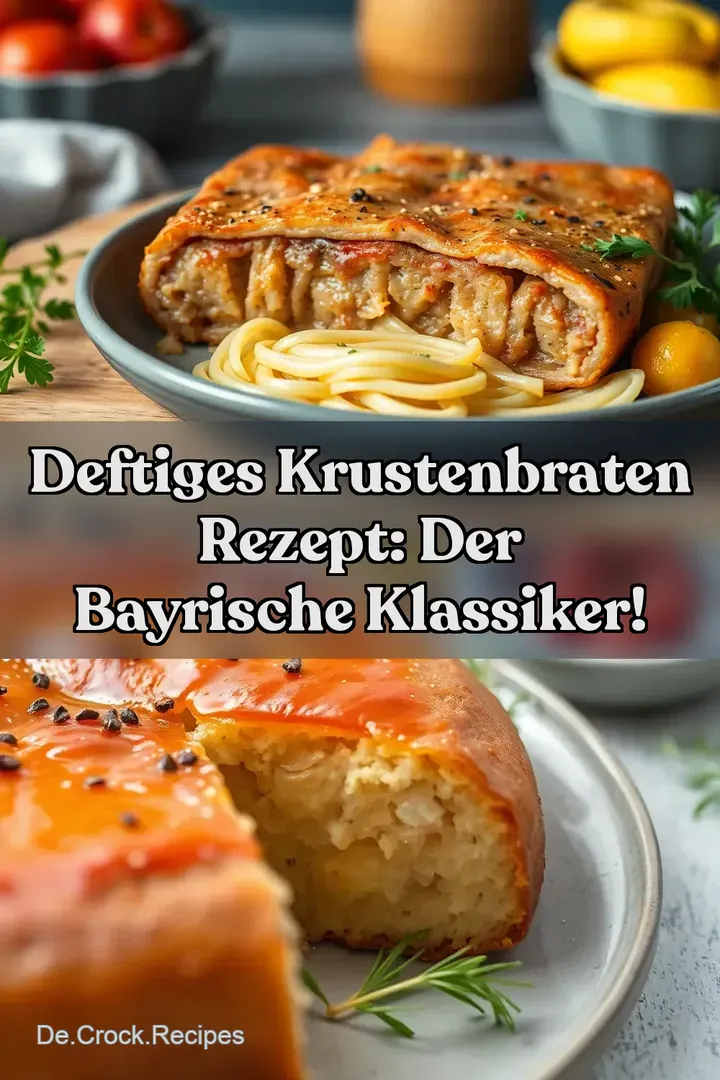 Deftiges Krustenbraten Rezept: Der bayrische Klassiker!