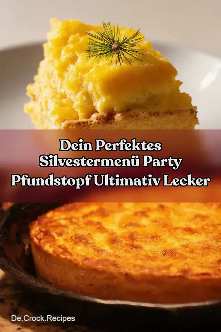 Dein Perfektes Silvestermen&uuml; Party Pfundstopf Ultimativ Lecker