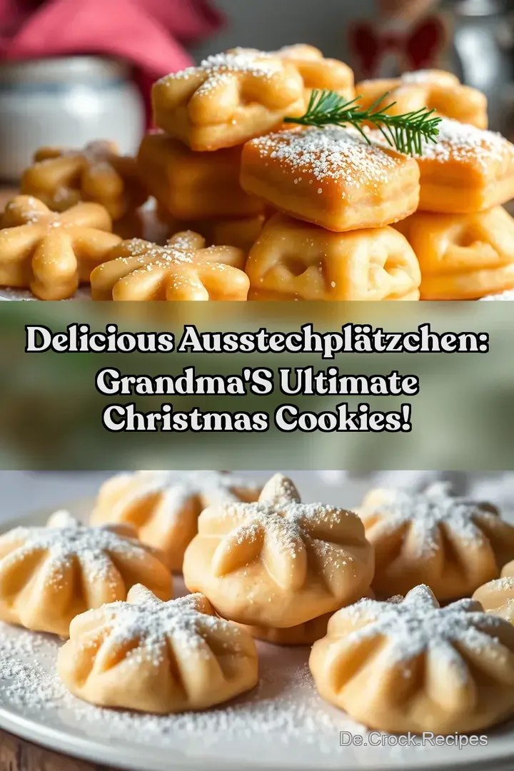 Delicious Ausstechplätzchen: Grandma&#039 s Ultimate Christmas Cookies!