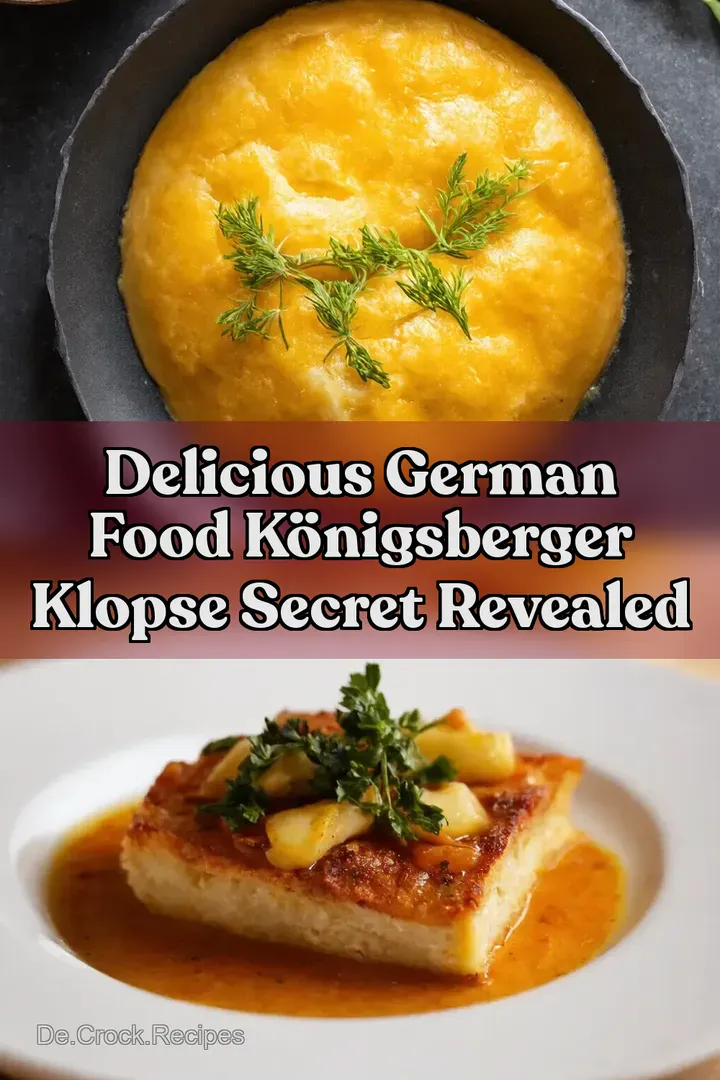 Delicious German Food K&ouml;nigsberger Klopse Secret Revealed