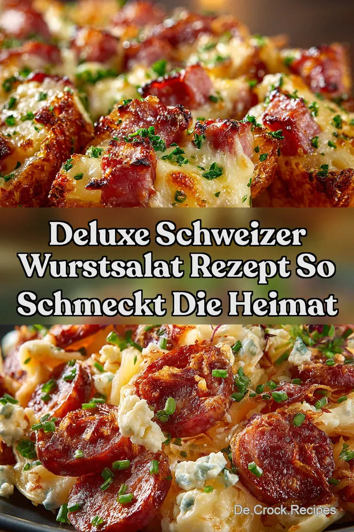 Deluxe Schweizer Wurstsalat Rezept So schmeckt die Heimat