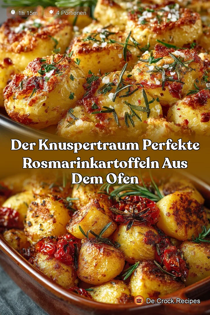 Der KnusperTraum Perfekte Rosmarinkartoffeln aus dem Ofen