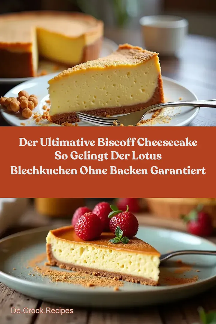Der Ultimative Biscoff Cheesecake So gelingt der Lotus Blechkuchen ohne Backen garantiert