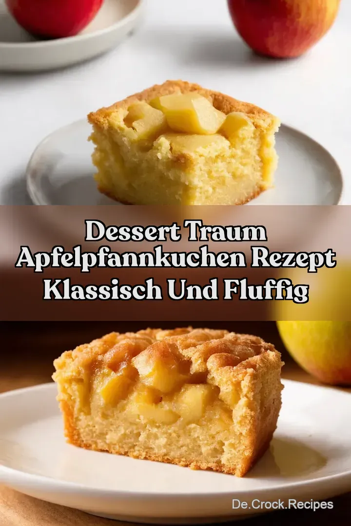 Dessert Traum Apfelpfannkuchen Rezept Klassisch Und Fluffig
