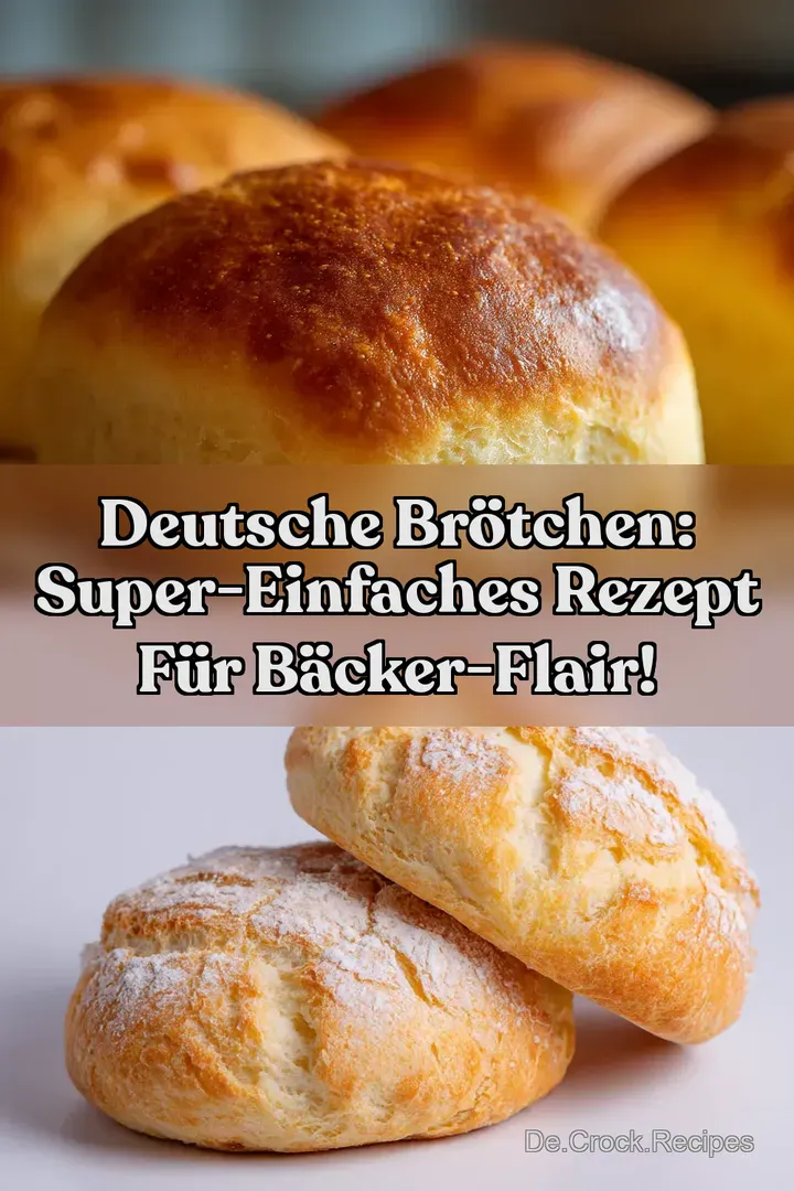 Deutsche Brötchen: Super-einfaches Rezept für Bäcker-Flair!