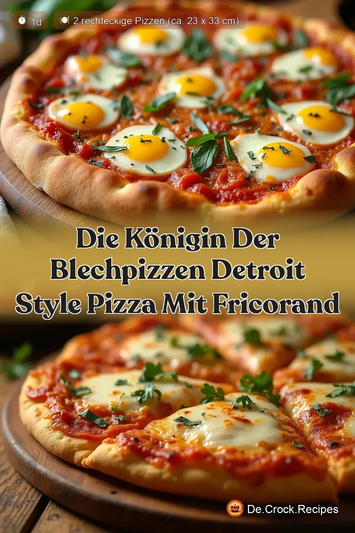 Die K&ouml;nigin der Blechpizzen Detroit Style Pizza mit FricoRand