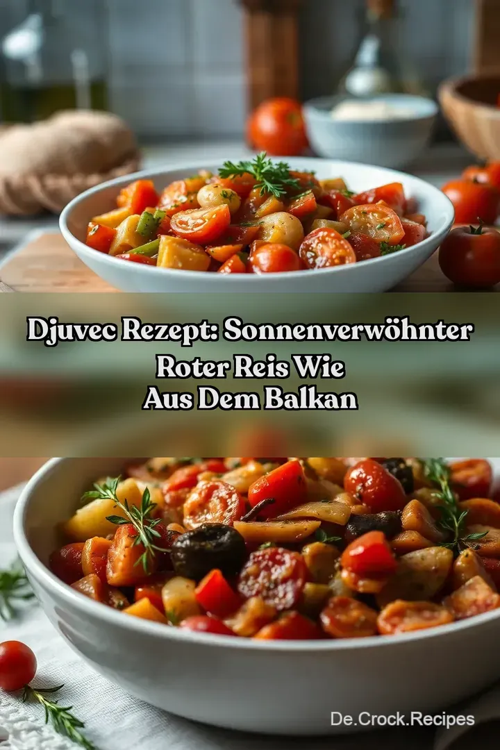 Djuvec Rezept: Sonnenverwöhnter Roter Reis wie aus dem Balkan