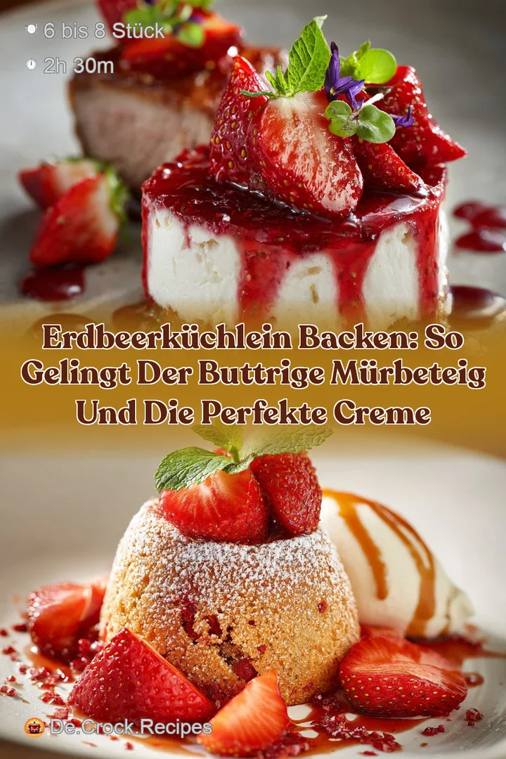Erdbeerk&uuml;chlein backen: So gelingt der buttrige M&uuml;rbeteig und die perfekte Creme