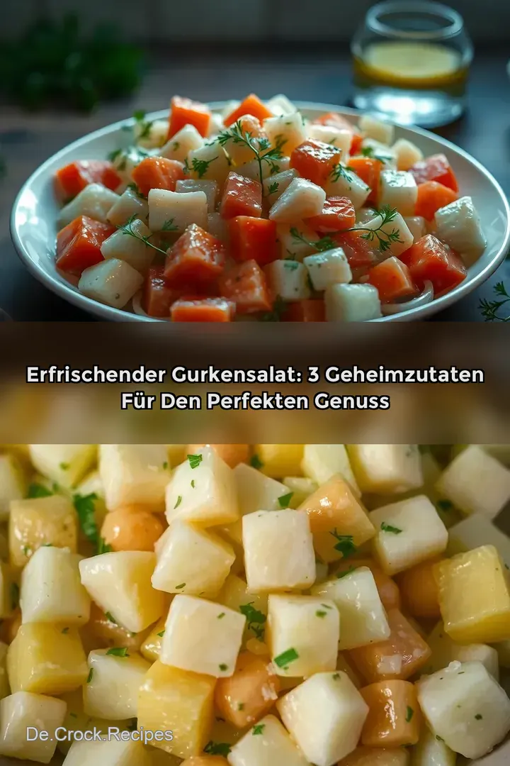 Erfrischender Gurkensalat: 3 Geheimzutaten für den perfekten Genuss