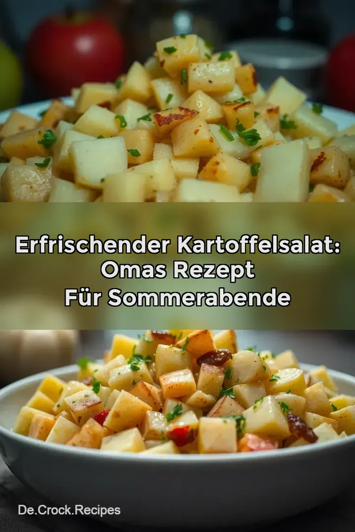 Erfrischender Kartoffelsalat: Omas Rezept Für Sommerabende