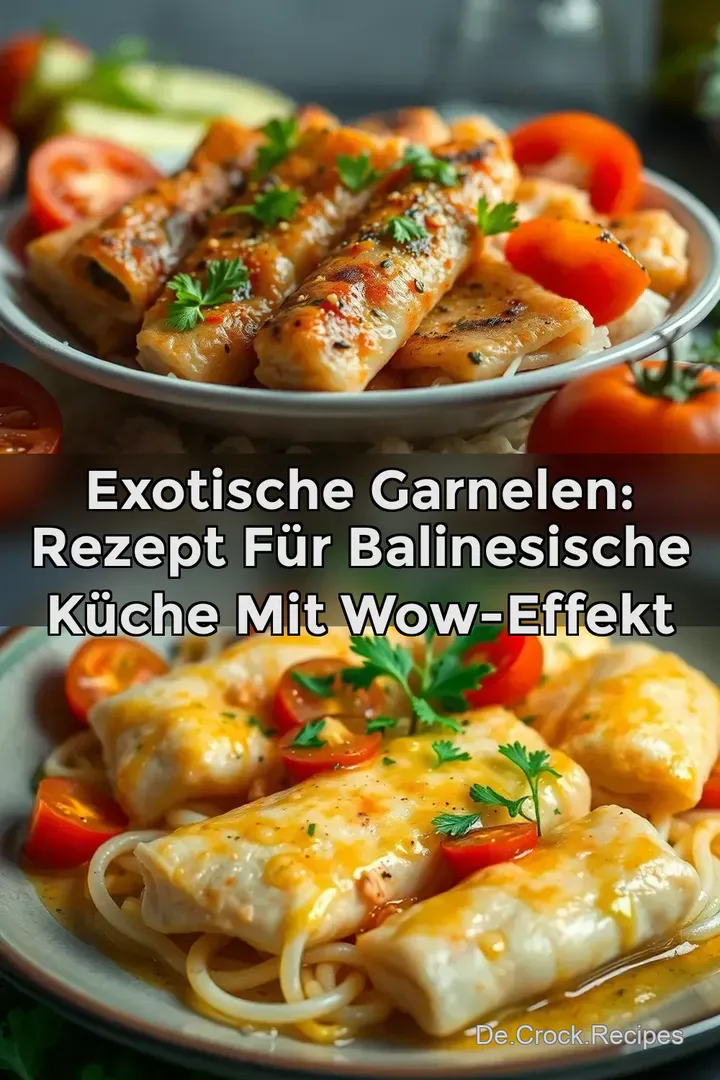 Exotische Garnelen: Rezept für Balinesische Küche mit Wow-Effekt