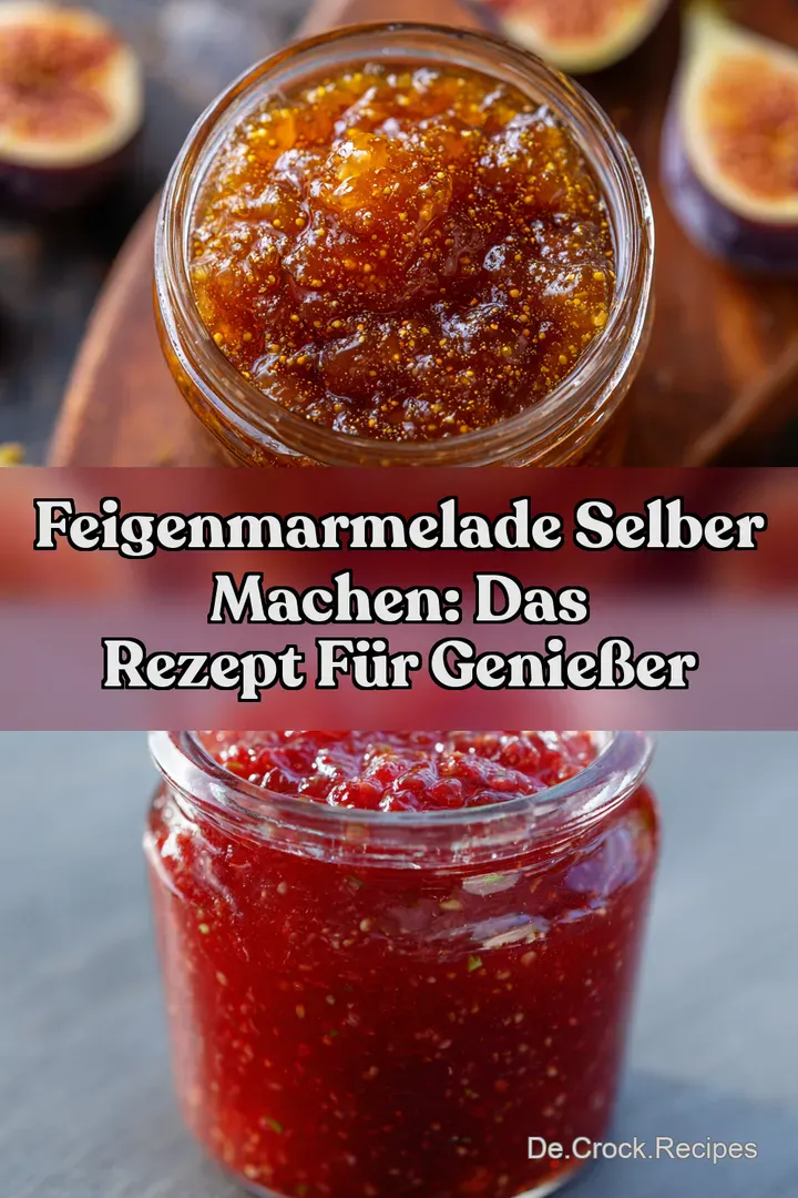 Feigenmarmelade Selber Machen: Das Rezept für Genießer