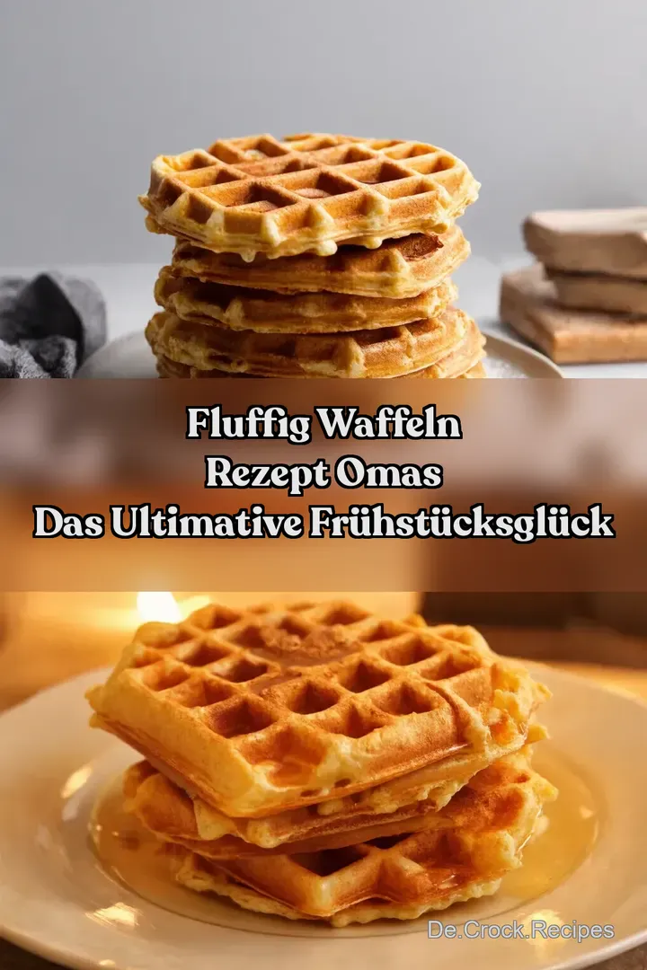 Fluffig Waffeln Rezept Omas Das Ultimative Fr&uuml;hst&uuml;cksgl&uuml;ck