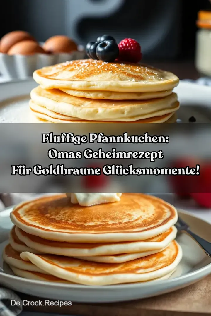 Fluffige Pfannkuchen: Omas Geheimrezept Für Goldbraune Glücksmomente!