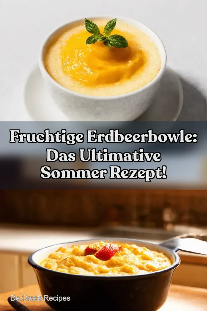 Fruchtige Erdbeerbowle: Das ultimative Sommer Rezept!