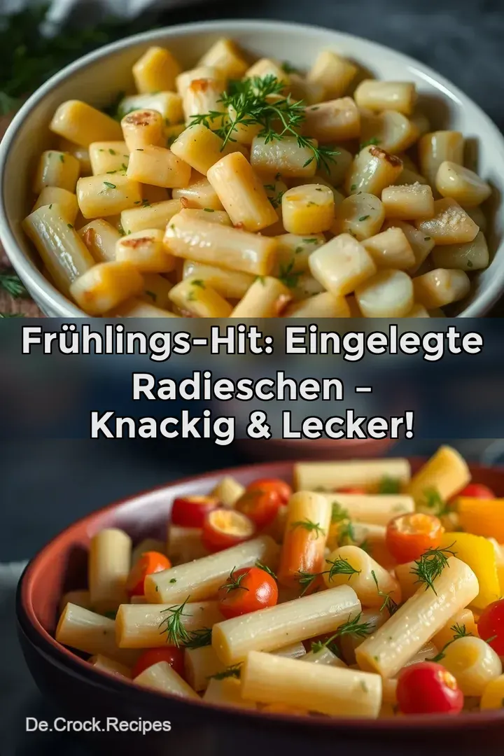 Frühlings-Hit: Eingelegte Radieschen – Knackig &amp Lecker!