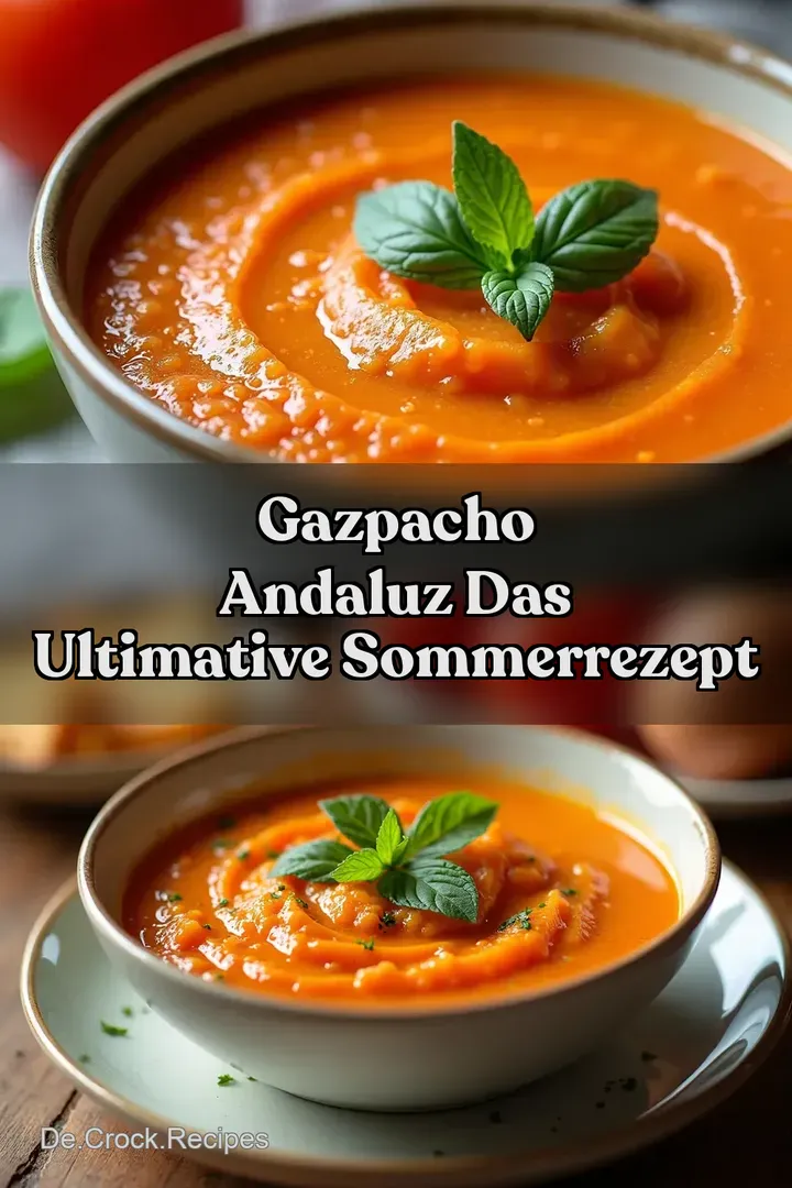 Gazpacho Andaluz das ultimative Sommerrezept