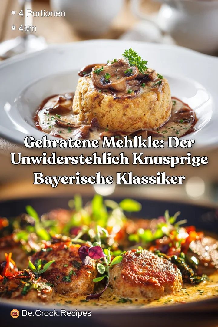 Gebratene Mehlkle: Der unwiderstehlich knusprige bayerische Klassiker