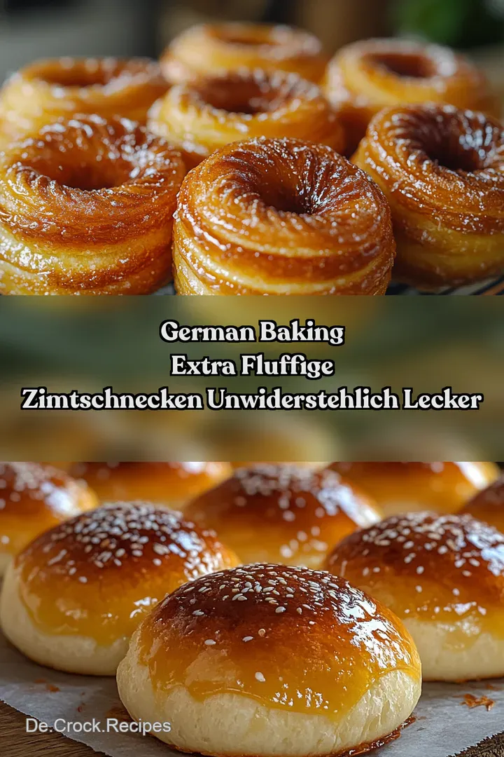 German Baking Extra Fluffige Zimtschnecken Unwiderstehlich Lecker
