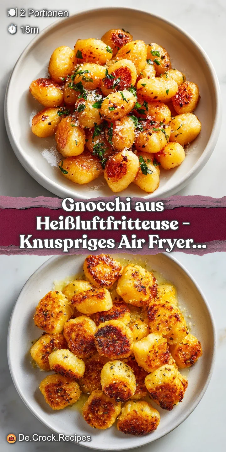 Crispy-edged gnocchi, close-up, showcasing their soft, pillowy interiors and golden crust.