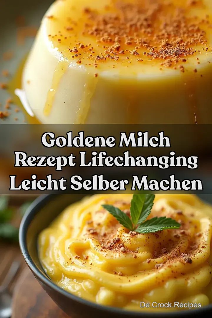 Goldene Milch Rezept LifeChanging Leicht Selber Machen