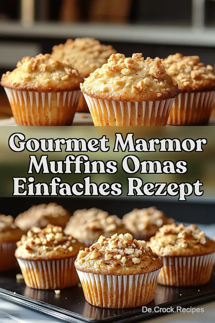 Gourmet Marmor Muffins Omas Einfaches Rezept