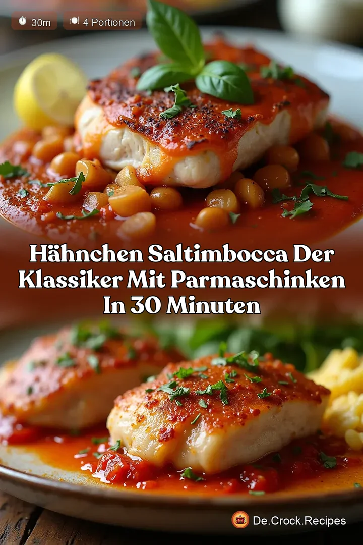 H&auml;hnchen Saltimbocca Der Klassiker mit Parmaschinken in 30 Minuten