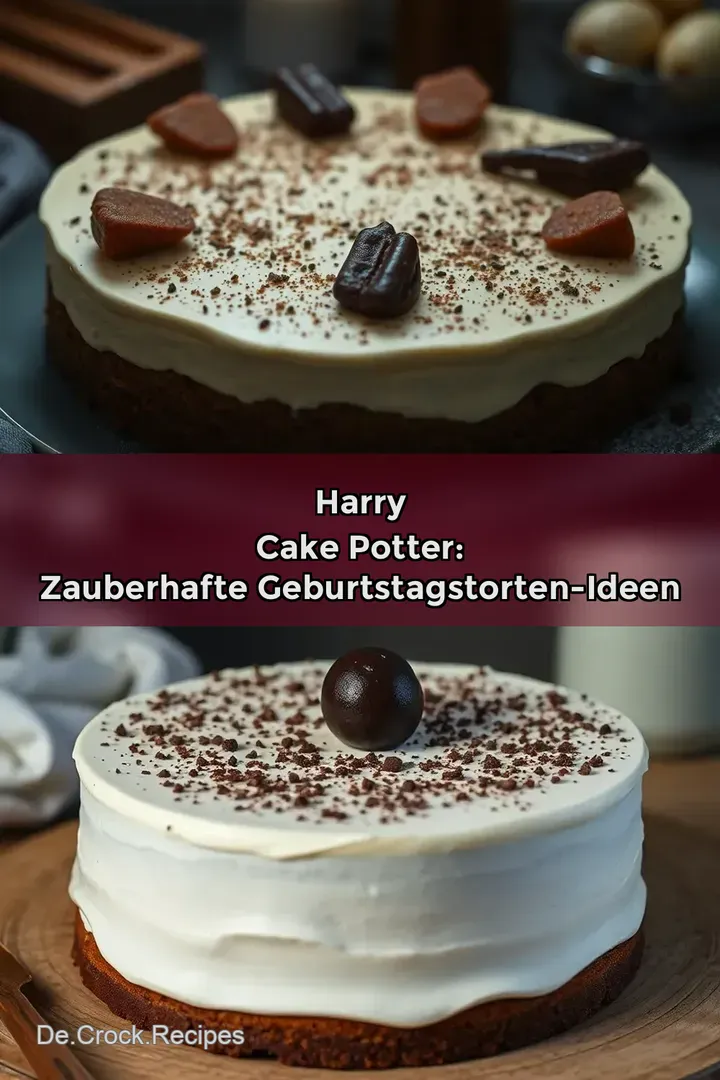 Harry Cake Potter: Zauberhafte Geburtstagstorten-Ideen