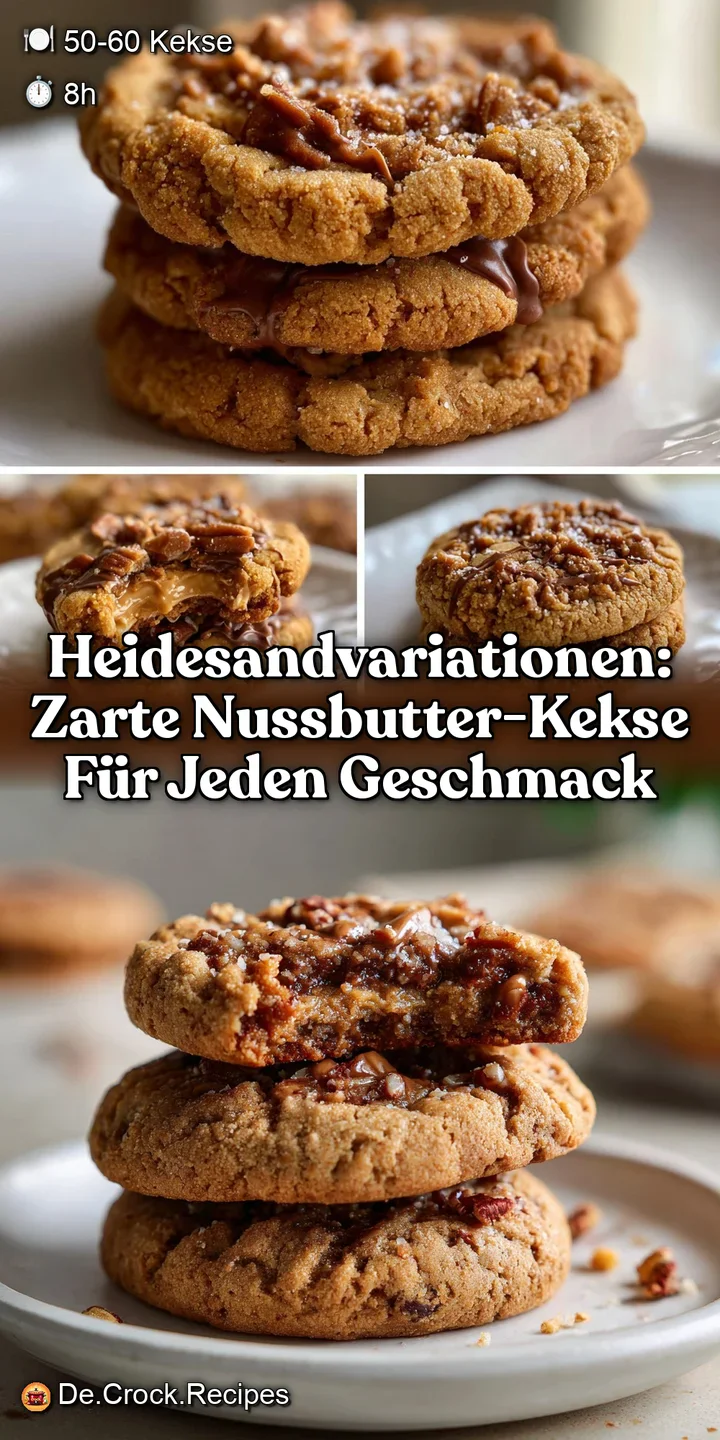 HeidesandVariationen: Zarte Nussbutter-Kekse f&uuml;r jeden Geschmack