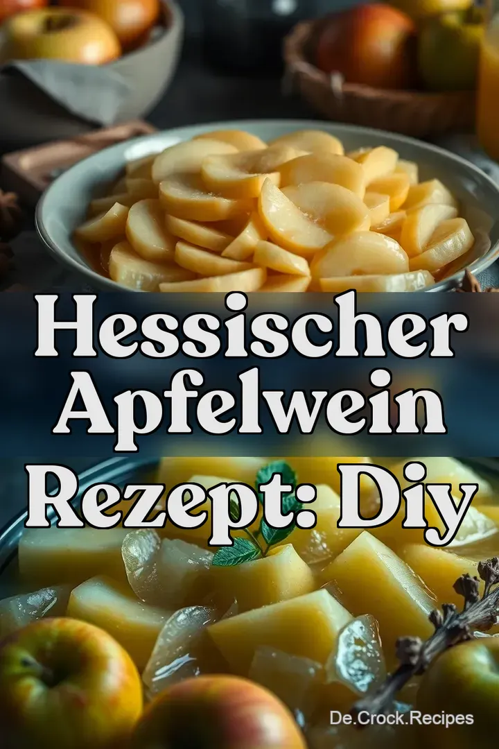Hessischer Apfelwein Rezept: DIY