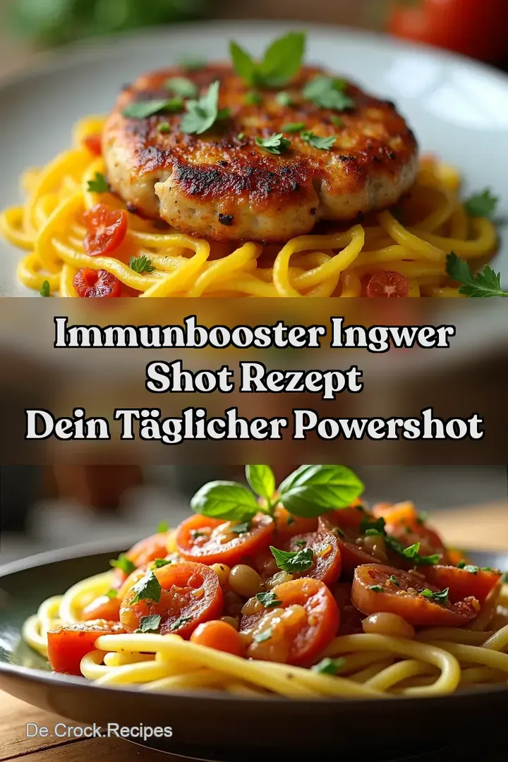 Immunbooster Ingwer Shot Rezept Dein t&auml;glicher PowerShot