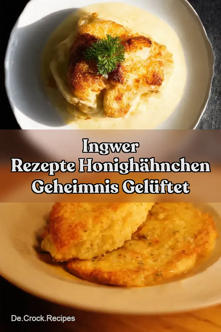 Ingwer Rezepte HonigH&auml;hnchen Geheimnis gel&uuml;ftet