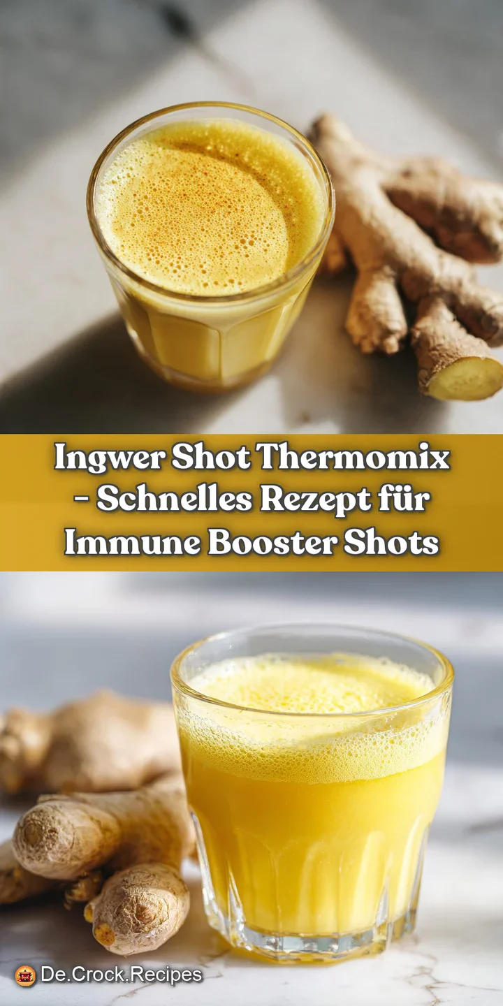 Close-up of a small glass filled with bright yellow-orange ginger shot, catching the light.