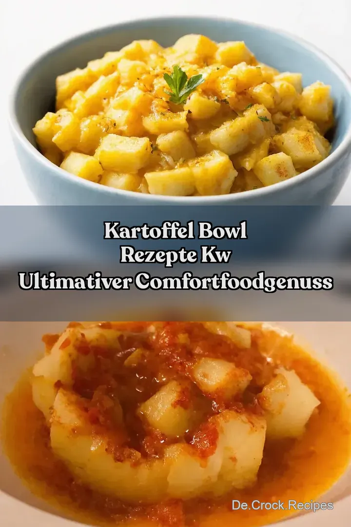 Kartoffel Bowl Rezepte kw Ultimativer ComfortFoodGenuss