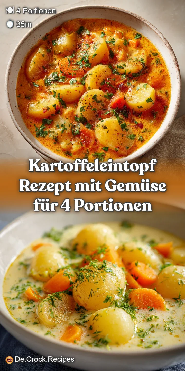 Close-up of a spoonful of chunky potato stew, steam rising, highlighting the vibrant colors of carrots and sausage.